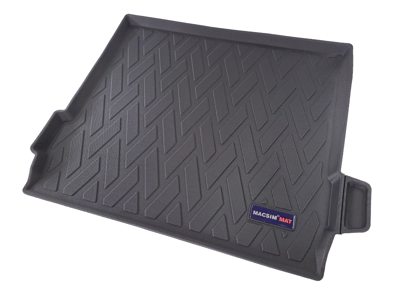 Thảm lót cốp xe ô tô New BMW X5 2018-đến nay nhãn hiệu Macsim chất liệu TPV cao cấp màu đen, mầu be