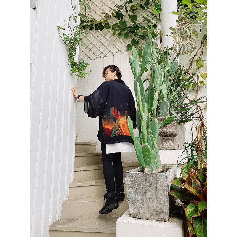 Áo khoác kimono GBG