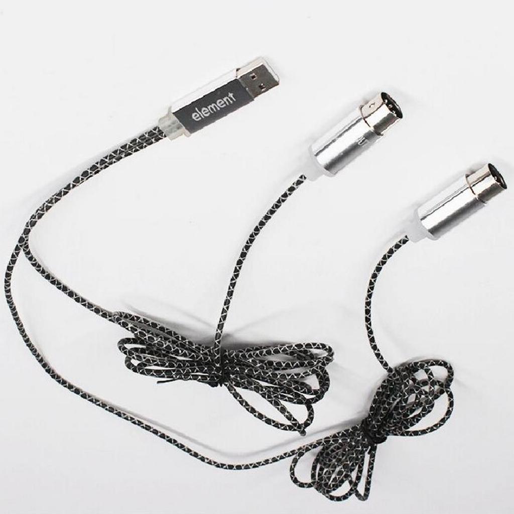 USB to Midi Interface Piano Keyboard Cable Adapter Converter