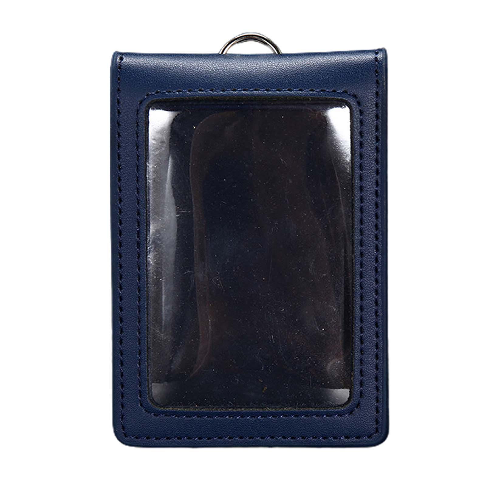 Badge Holder Men Card Sleeve for Office Cards Driver’S Licenses