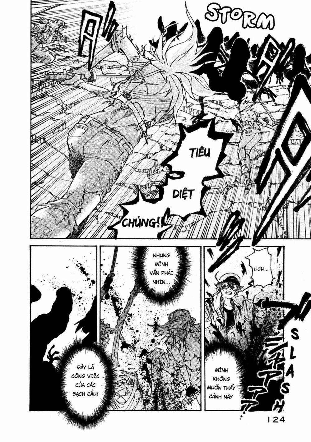 biệt đội tế bào black - hataraku saibou black chapter 4 27