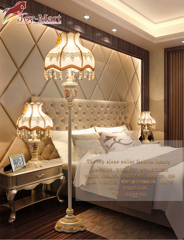 Đèn cây đứng tân cổ điển - đèn cây trang trí phòng khách - đèn sàn đứng phòng ngủ MB9995