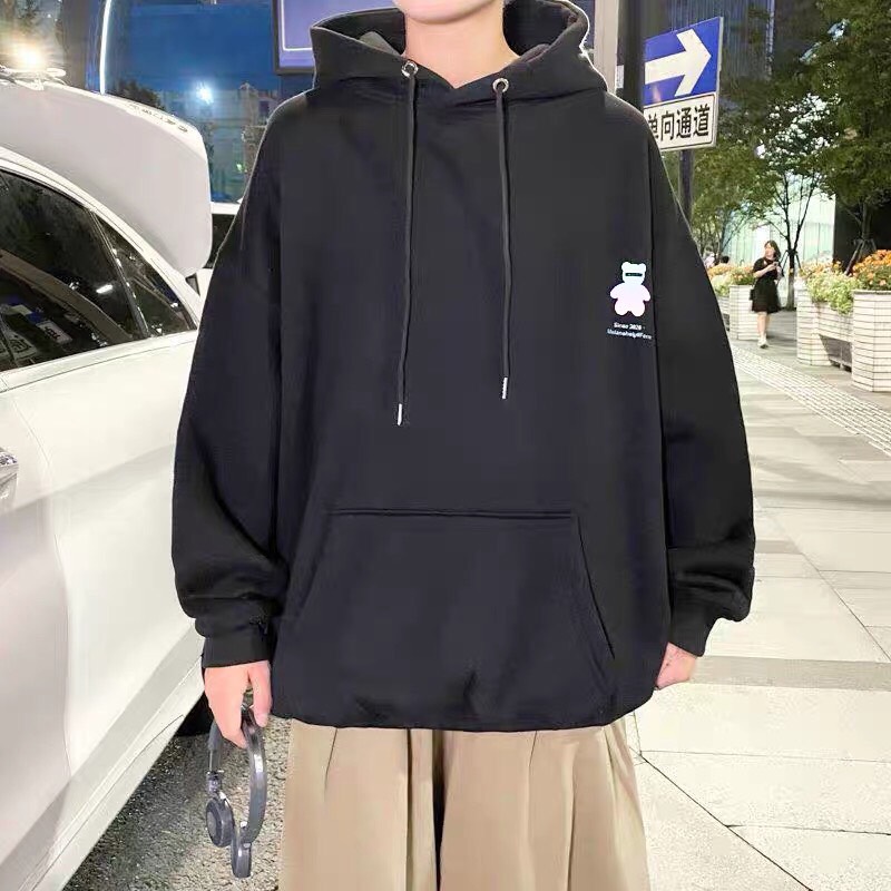 ÁO HOODIE NAM NỮ FORM RỘNG IN HÌNH GẤU CỰC KUTE SIÊU PHẨM HÓT NHẤT NĂM