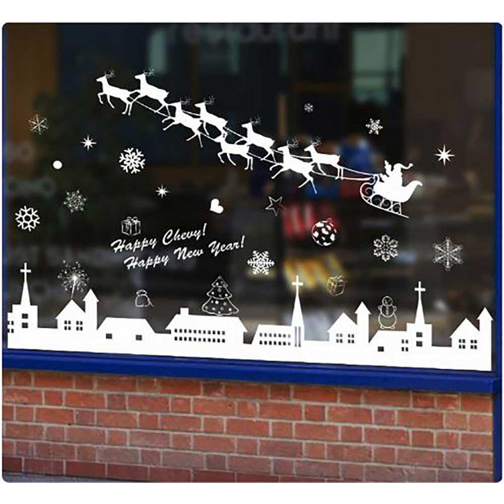 DECAL TRANG TRÍ NOEL 2 MẶT 2021 SỐ 20