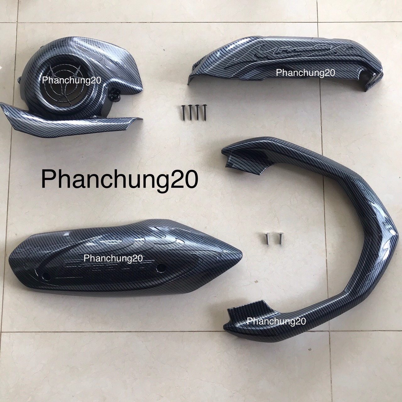 COMBO BỘ ỐP PHỤ KIỆN TRANG TRÍ DÙNG CHO ĐỜI XE FREEGO / FREEGO S CACBON