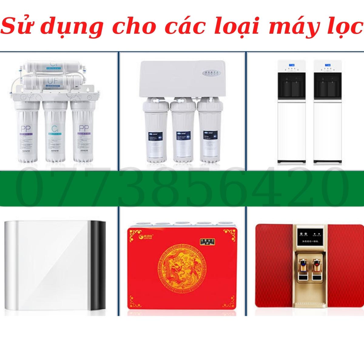 Khóa chia nước bằng đồng dùng cho máy lọc nước ro, hydrogen, ren trong ngoài 21, không bị rỉ sét, an toàn cho sức khỏe người dùng