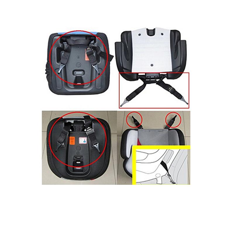 Đa Năng Đôi-Móc Khóa Bé Xe Trẻ Em An Toàn Cố Định Chốt Isofix Cổng Kết Nối Mềm Mại Liên Kết Dây Giao Diện Mỏ Neo Giá Đỡ
