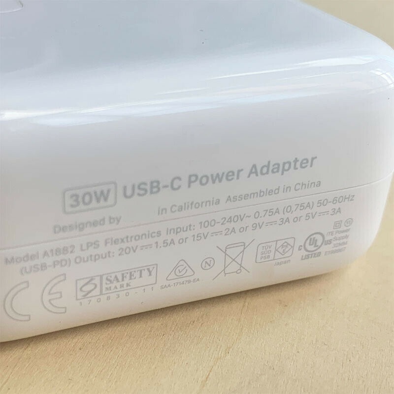 Sạc dành cho MacBook Air M1 A2337 EMC 3598 USB TYPE-C 30W