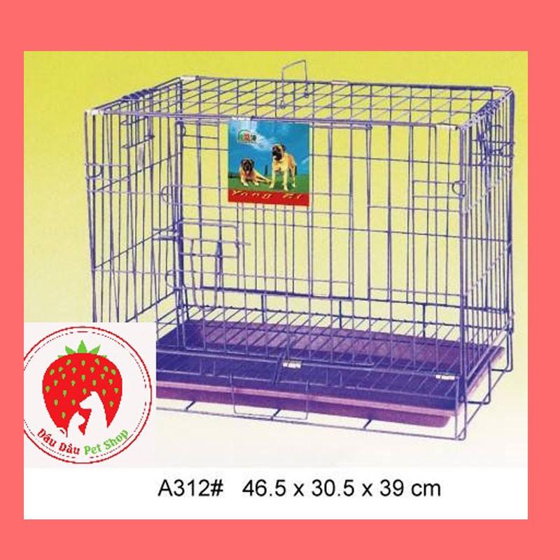 LỒNG SƠN TĨNH ĐIỆN GẬP GỌN NAN DÀY CHO CHÓ MÈO