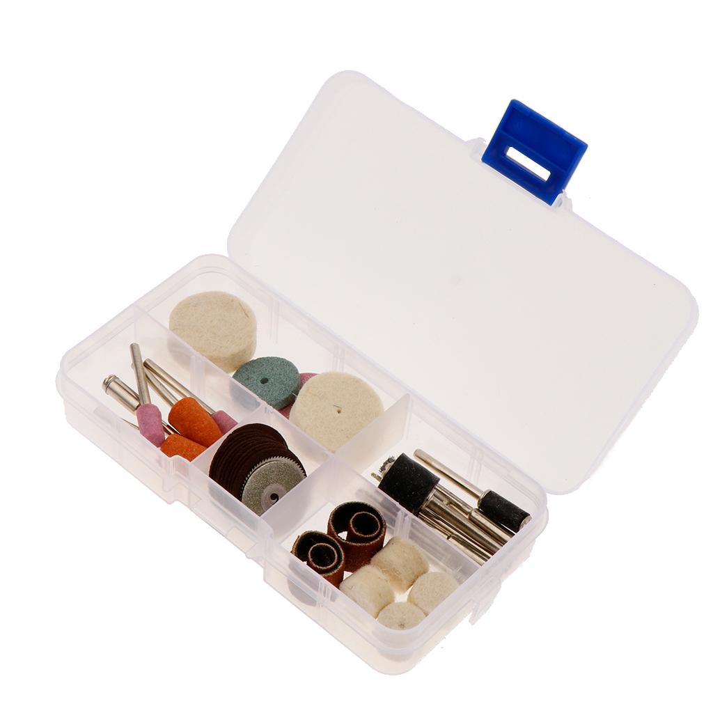 37pcs Rotary Tool Accessory Bit Set With Case for Grinding Tool Accessories