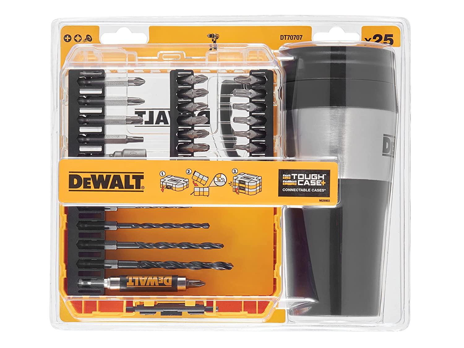 BỘ MŨI KHOAN VẶN VÍT ĐA NĂNG 25 MÓN DEWALT DT70707-QZ - HÀNG CHÍNH HÃNG