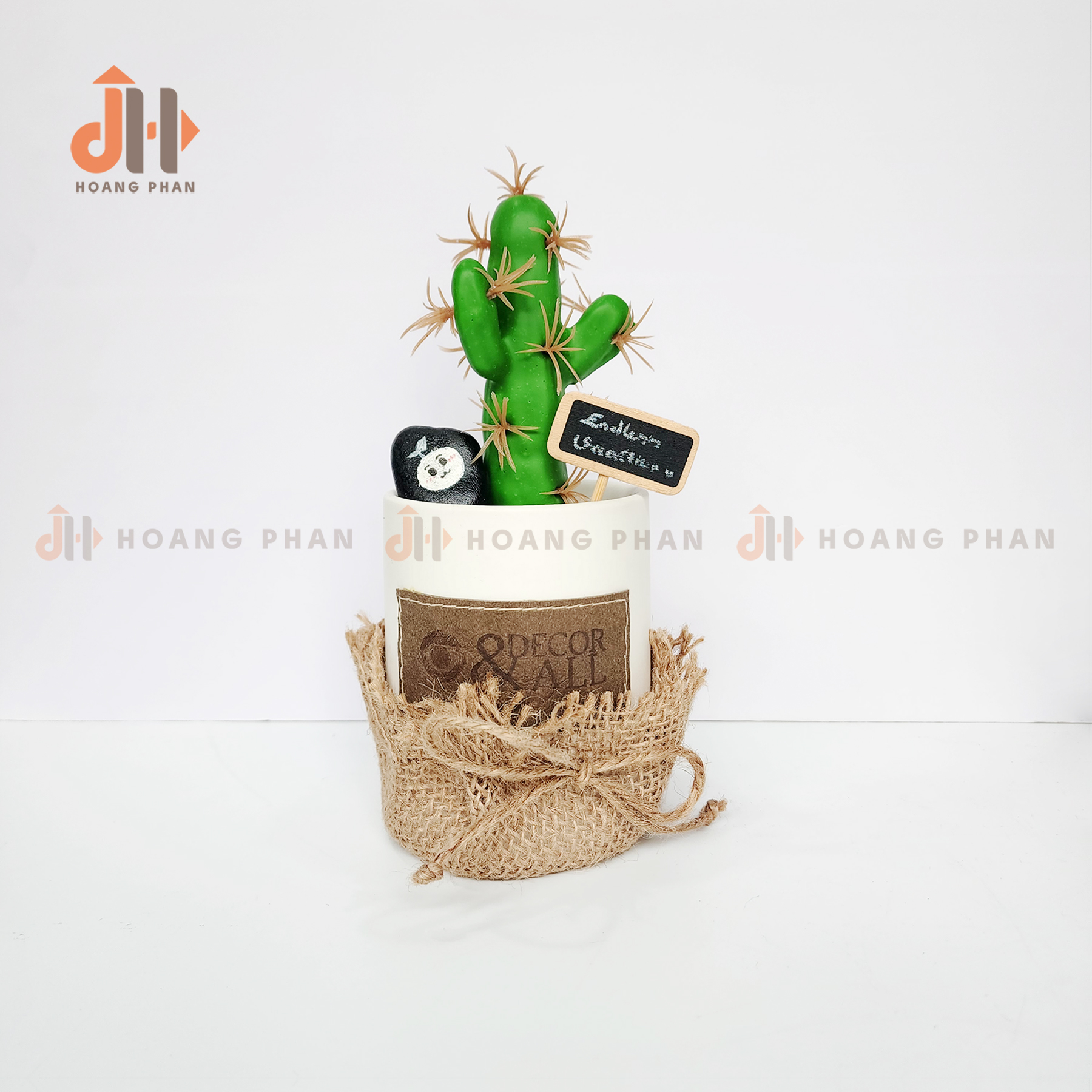 Trụ xương rồng ống vĩnh cửu trang trí