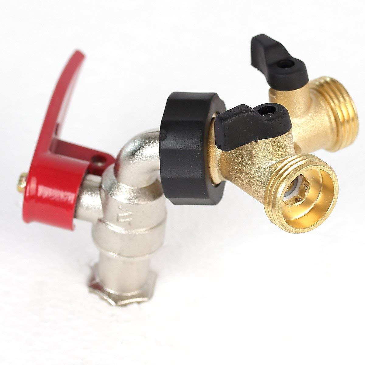 Cửa 2-y-phân phối cho Zulaufschläuche, 3/4 inch để kết nối 2 thiết bị