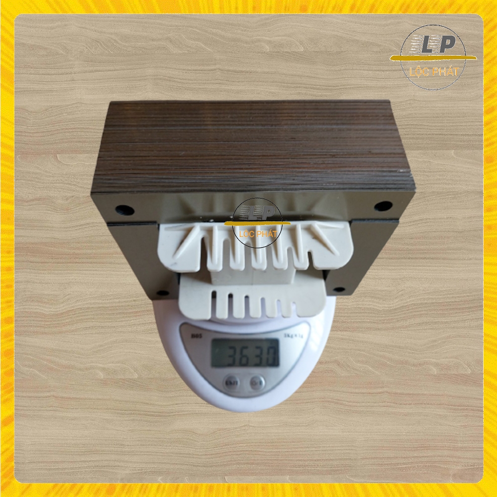 Bộ Fe silic EI 40x50mm có lỗ làm biến áp kích cơ biến áp