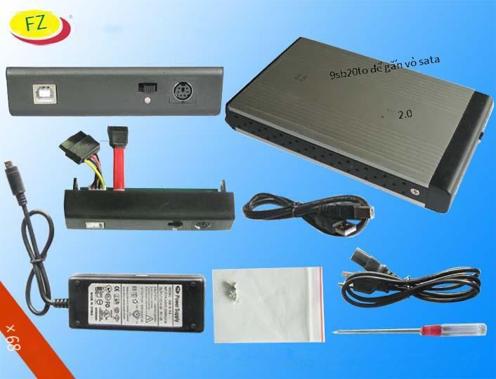 Khuyến mãi bán trực tiếp Hộp ổ cứng di động cổng nối tiếp SATA 3,5 inch