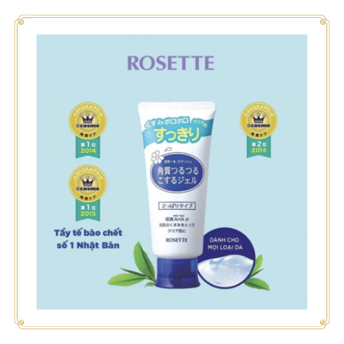 Tẩy da chết Rosette Peeling Nhật Bản 120g