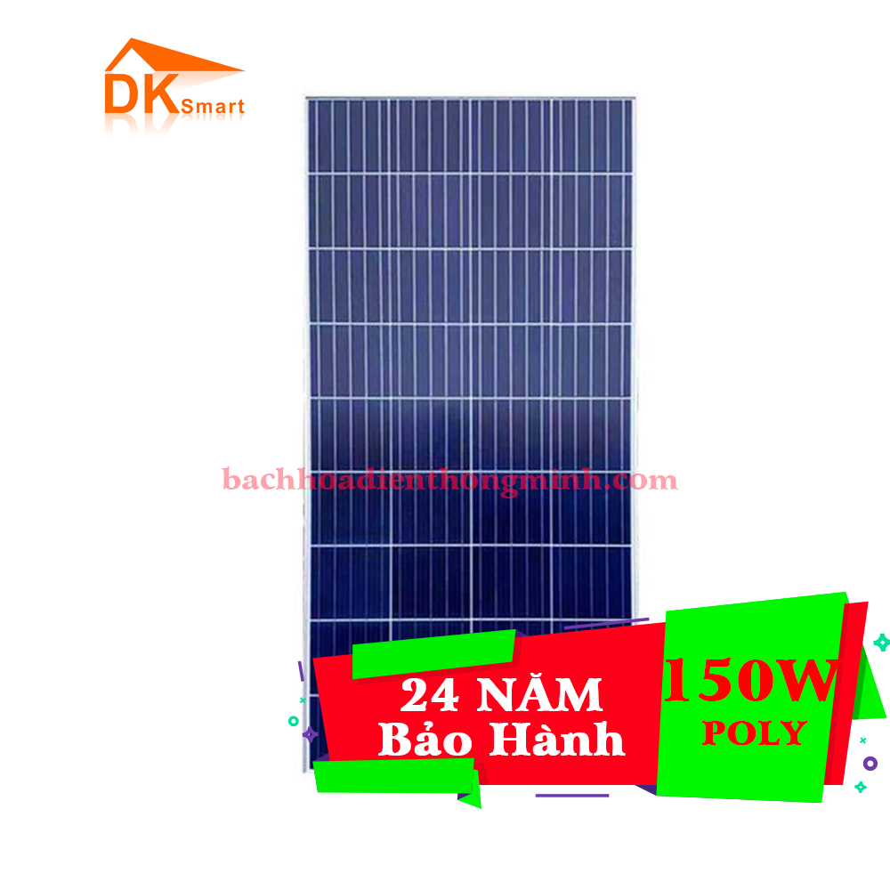 Tấm Pin Năng Lượng Mặt Trời Poly 150W