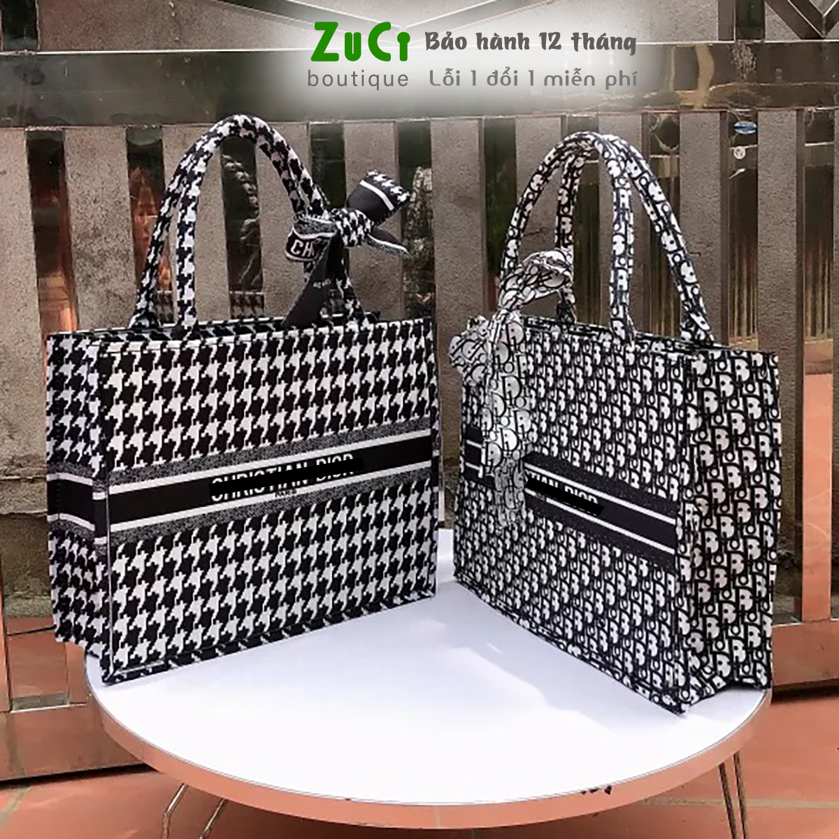 Túi xách nữ, túi tote thổ cẩm công sở nữ thời trang hàn quốc xách tay nữ đẹp size 35cm tặng kèm khăn lụa ZUCI A30