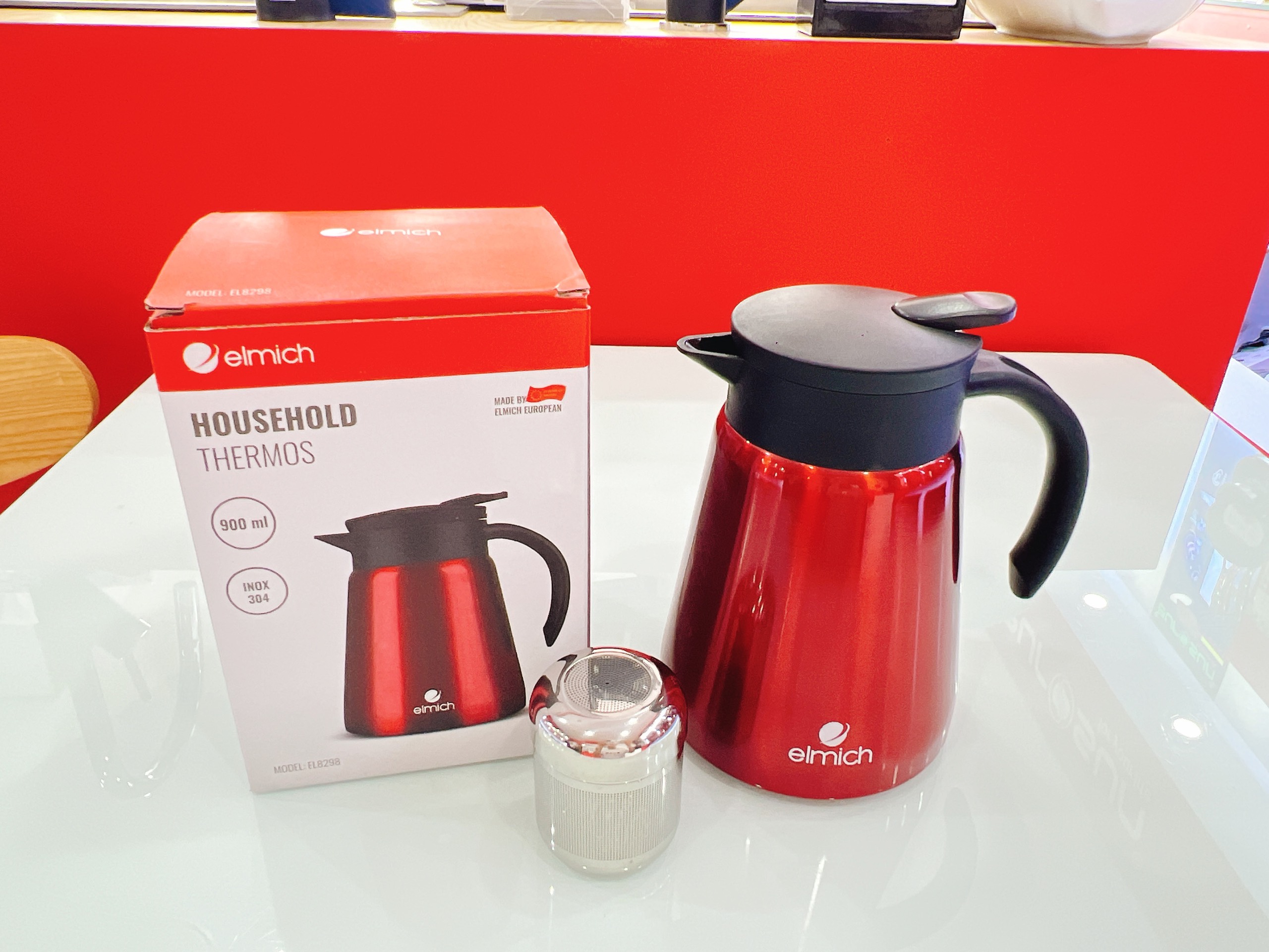 Bình giữ nhiệt gia đình inox 304 Elmich EL8298 dung tích 900ml