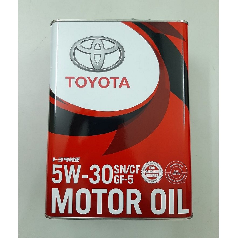 Dầu nhờn động cơ Toyota 5W30 SN/GF-5 4Lx6