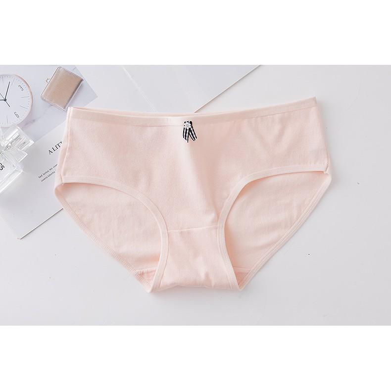 Quần Lót Cotton Kháng khuẩn Thời Trang Xuất Nhật Ngang Eo  Hàng Loại Đẹp.