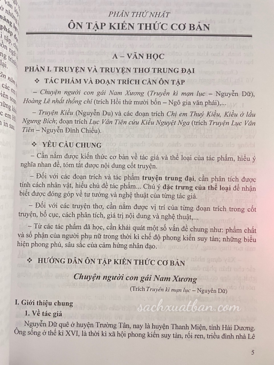 Sách Ôn tập thi vào lớp 10 môn ngữ văn (năm học 2023 - 2024)