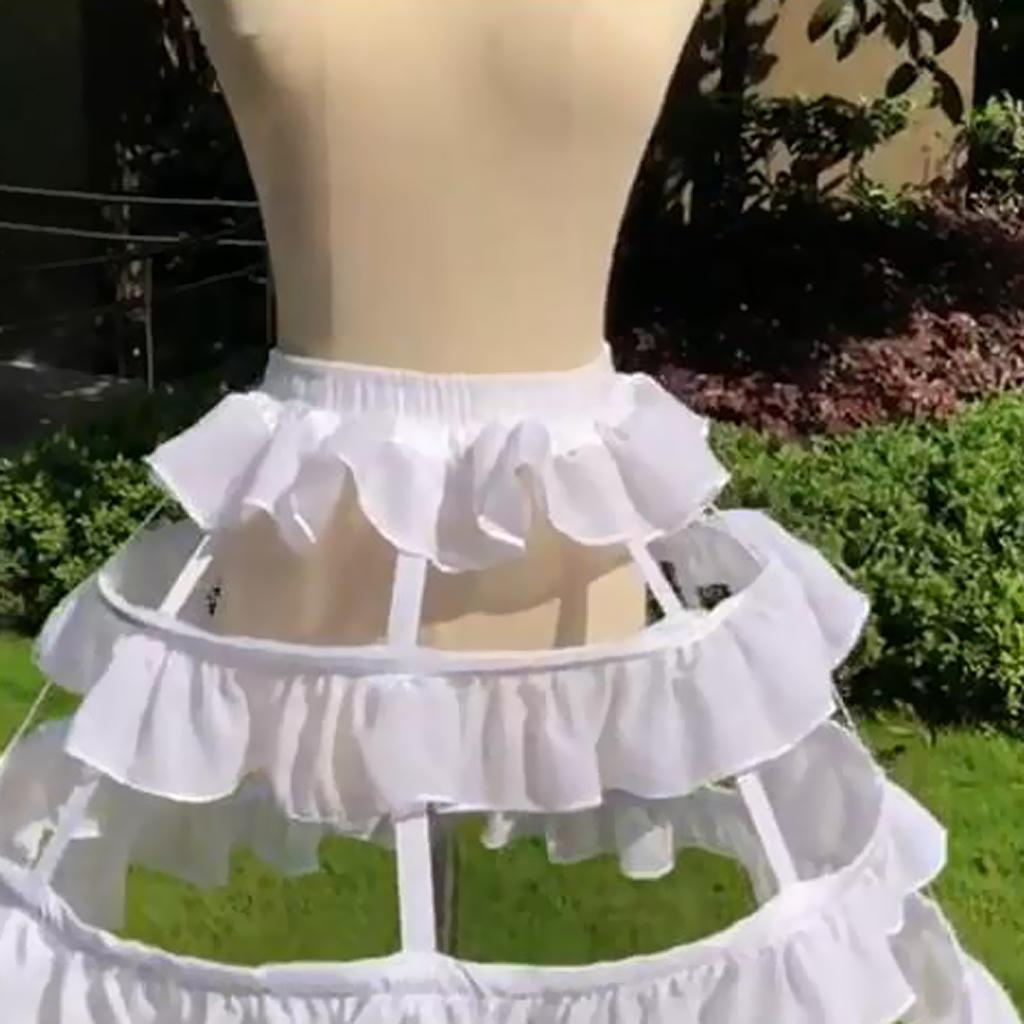 Váy Cưới Petticoat Crinoline Underskirt Váy