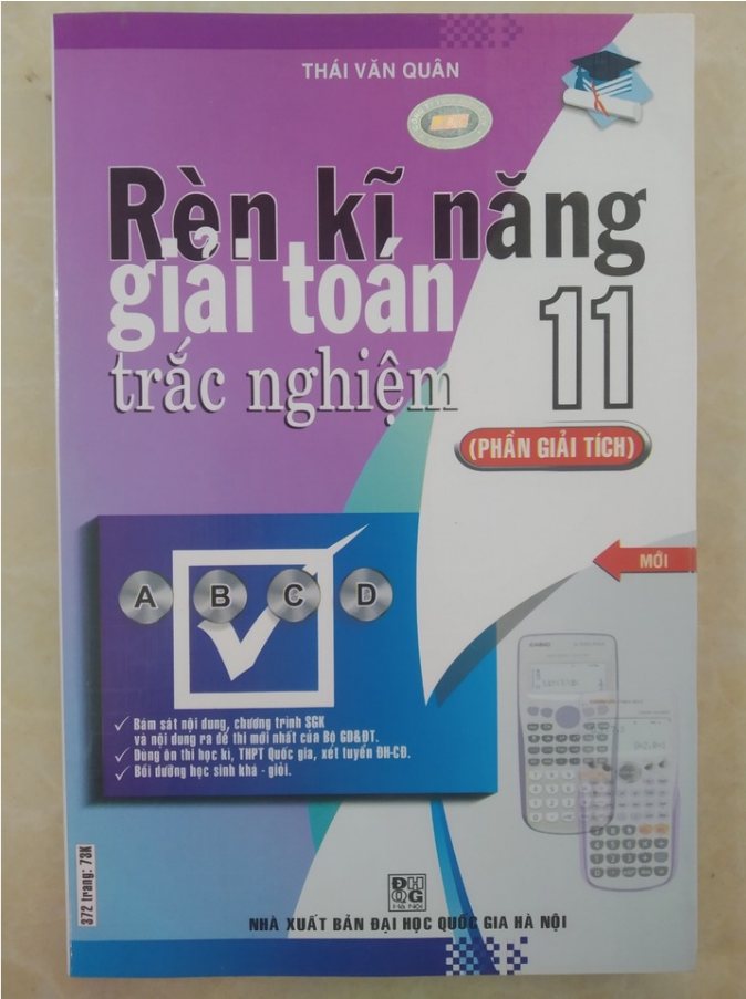 Sách - Rèn Kỹ Năng Giải Toán Trắc Nghiệm 11 - Phần Giải Tích