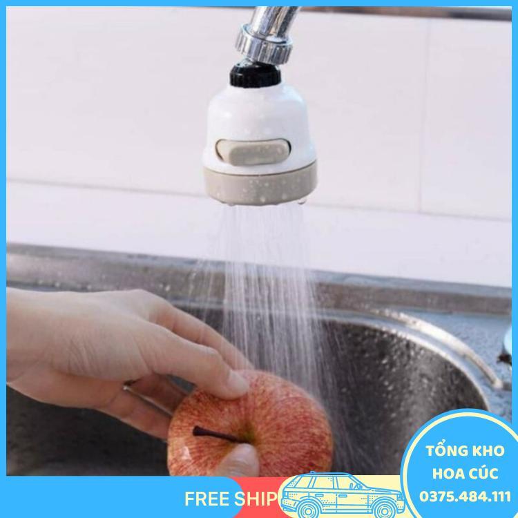 Đầu Vòi Rửa Chén Bát Tăng Áp, Điều Hướng Xoay 360 Độ, 3 Chế Độ, Tiết Kiệm Nước - Vận Chuyển Miễn Phí Toàn Quốc