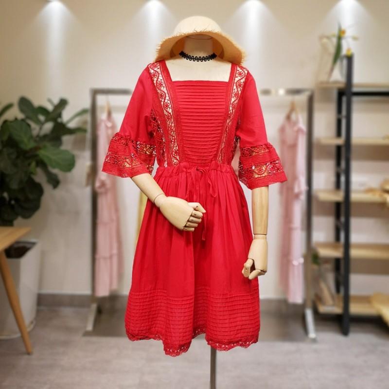 Váy Du Lịch Buộc Eo