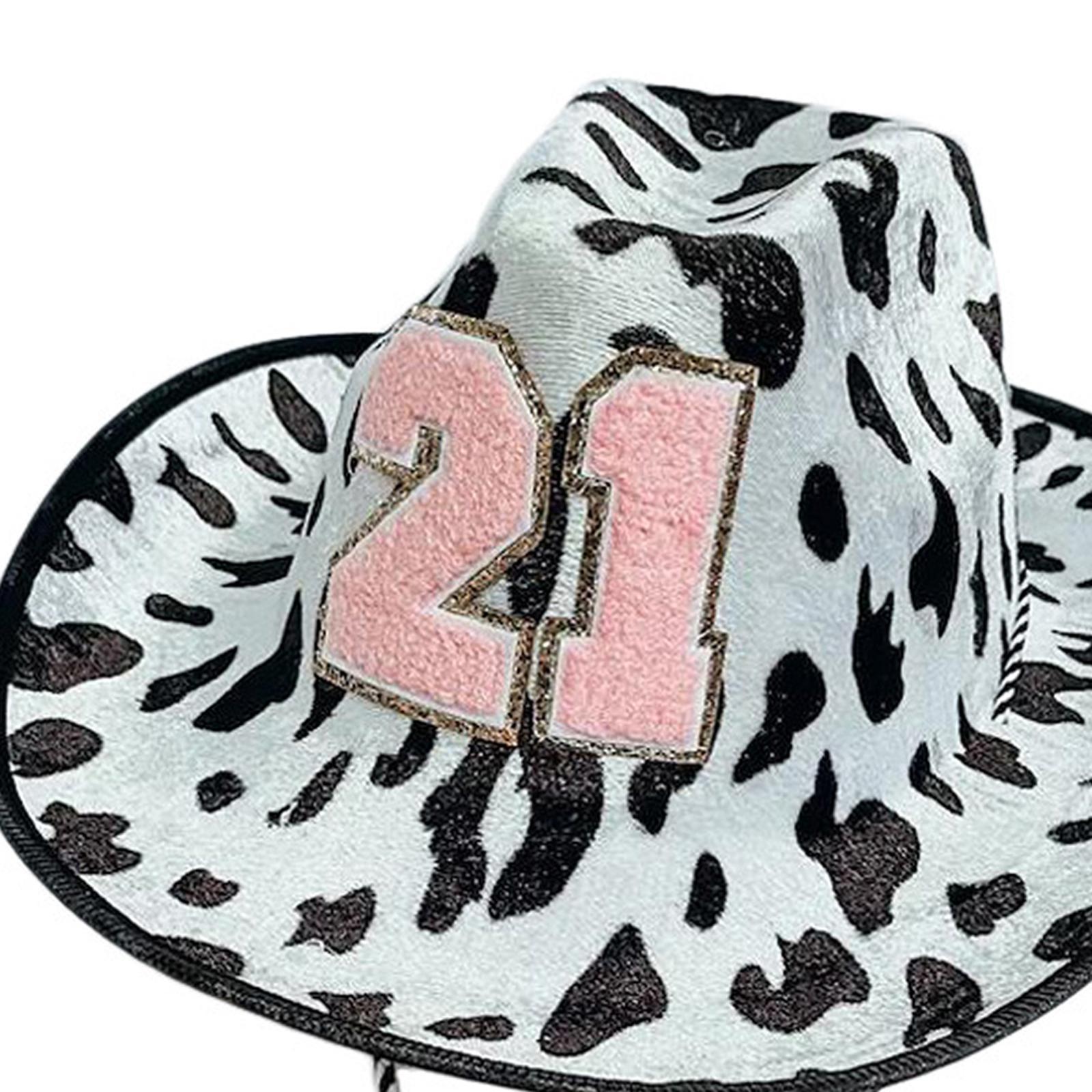 Cow Cowboy Hat Cowgirl Hat Women Cowboy Hat Cow Hats for Fancy Dress Dress up