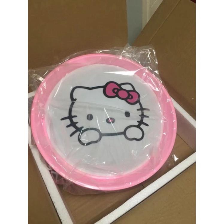 Đèn trần phòng trẻ em,đèn trần hình kitty hồng DT DDT
