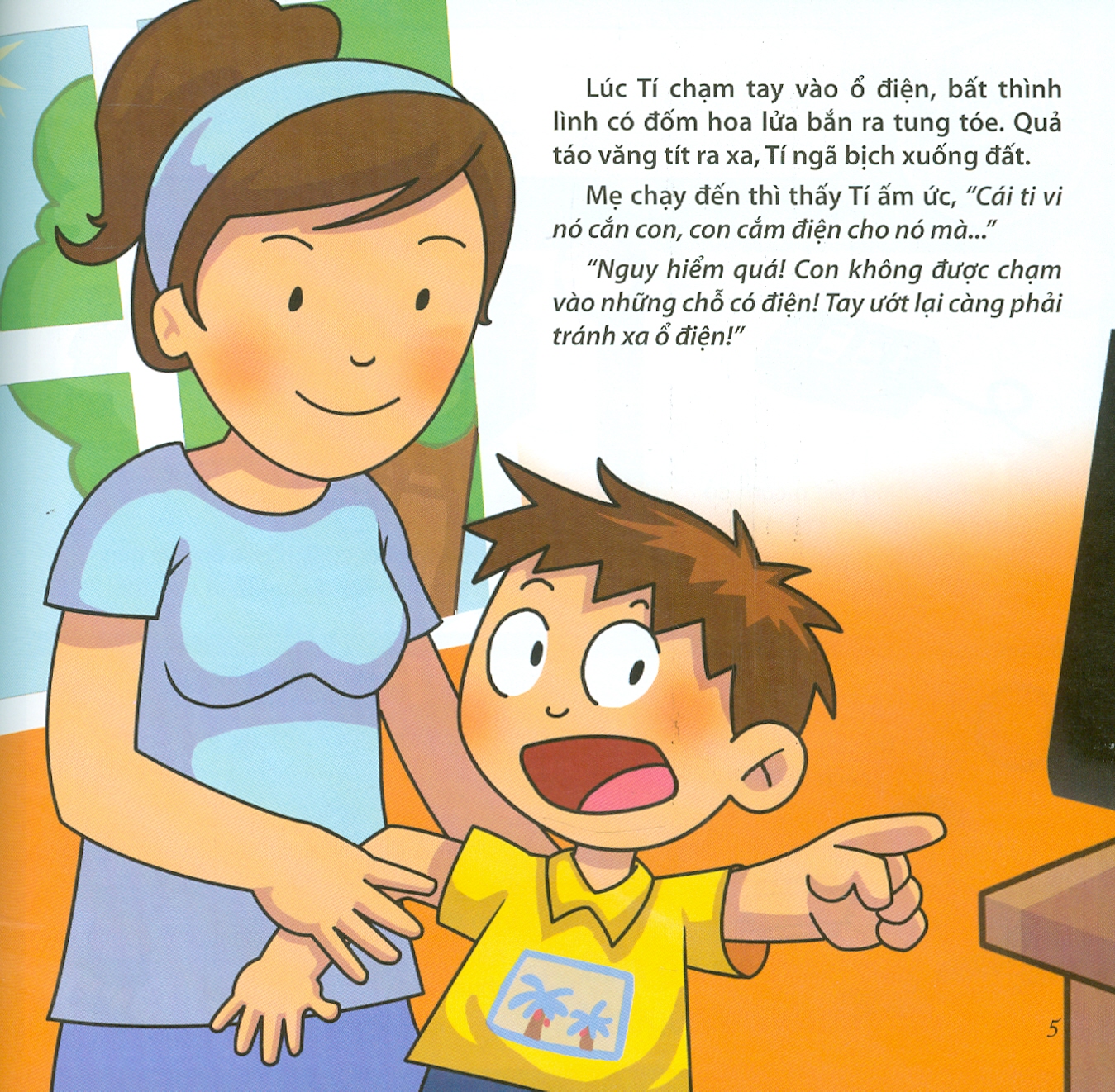 15 Bài Học An Toàn Cho Bé - An Toàn Khi Ở Nhà