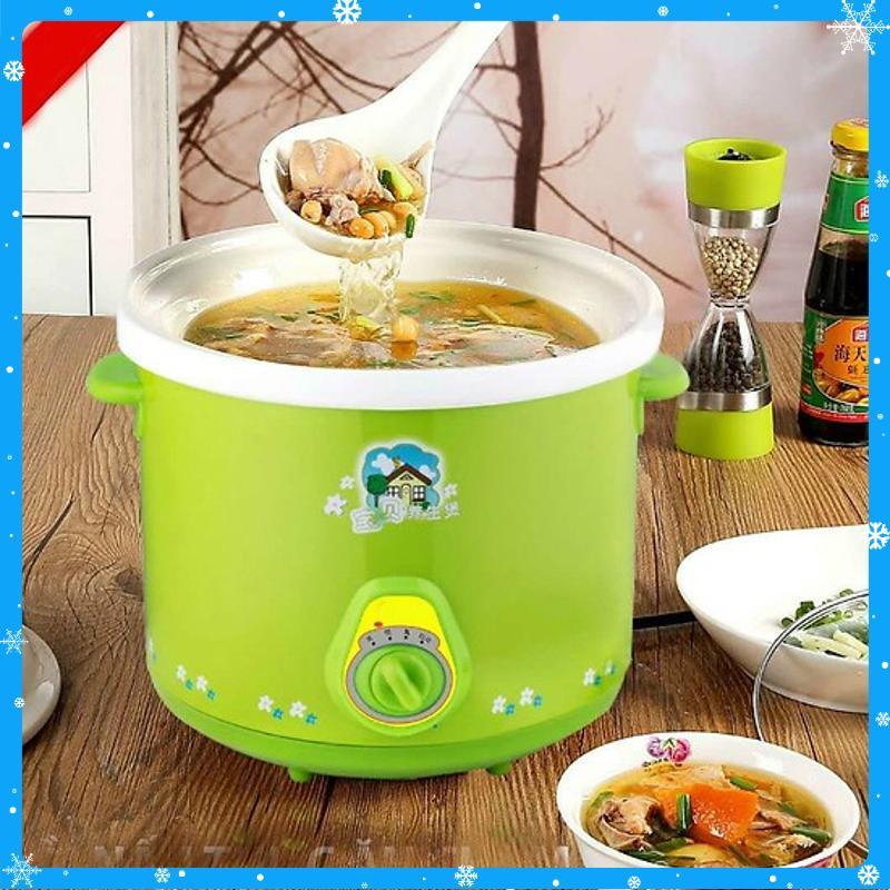 Nồi điện nấu cháo hầm thịt kho cá đa năng 2.5L - Hàng Chất Lượng