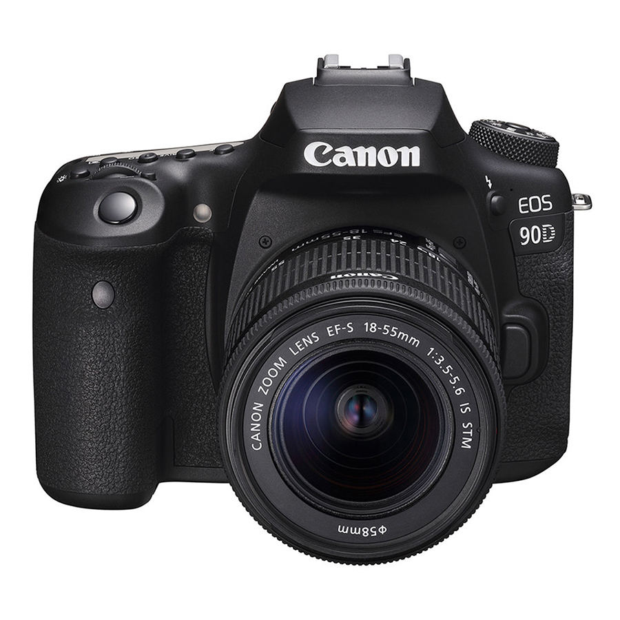 Máy ảnh Canon EOS 90D Body + Lens 18-55mm - Hàng chính hãng