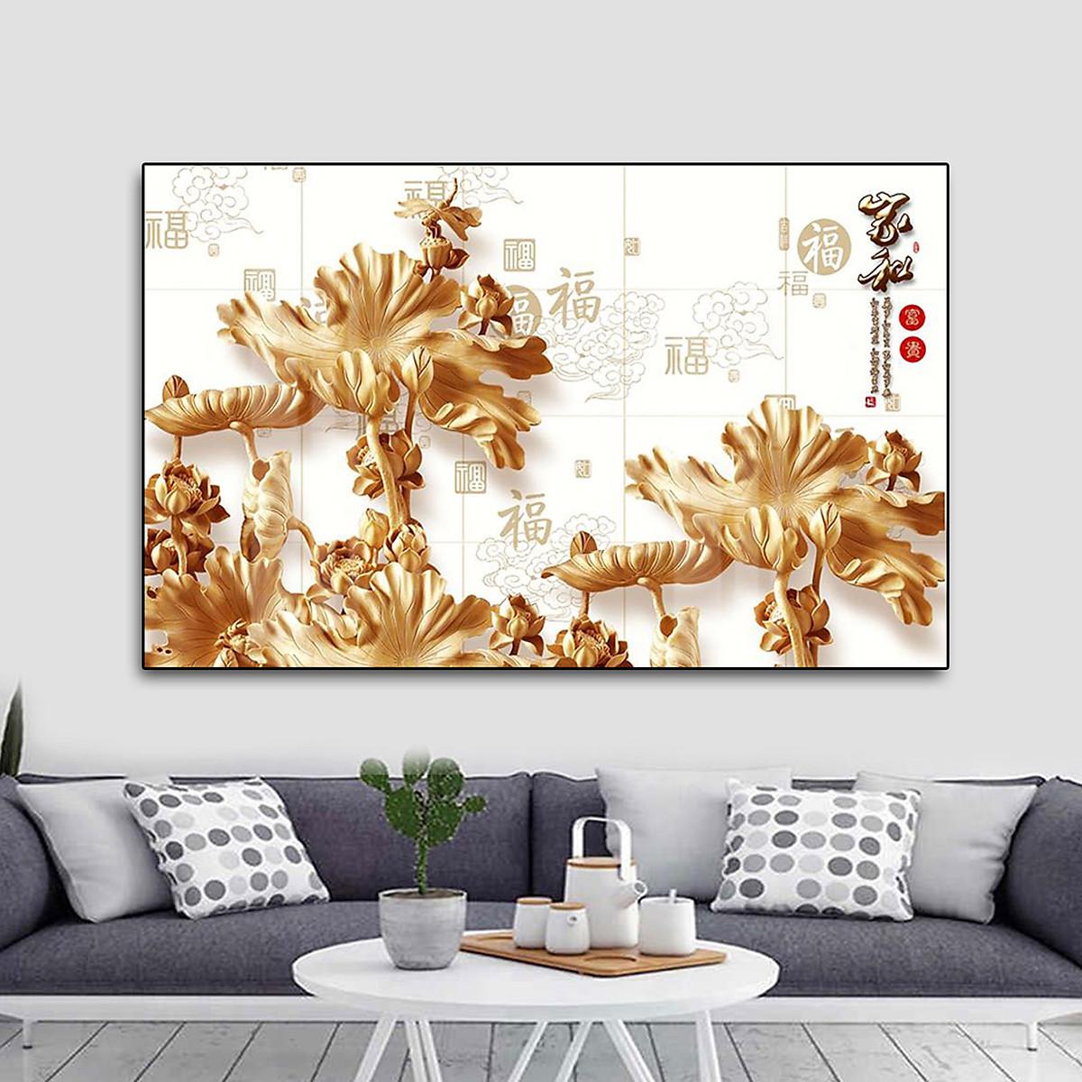 Tranh Tráng Gương Treo Tường Hiện Đại _ Tranh Điêu Khắc 3D
