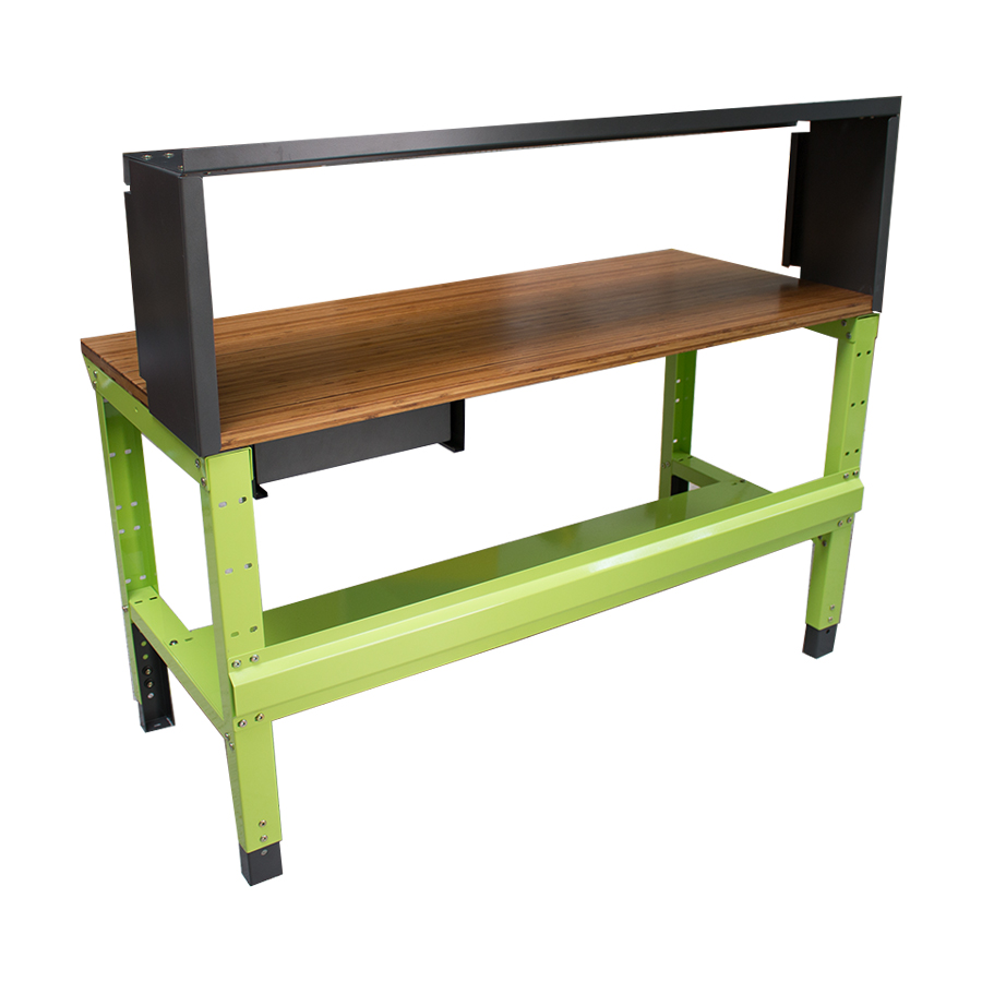 Bàn nguội thao tác cơ khí Workbench mặt bàn tre phòng Lab WB-lab