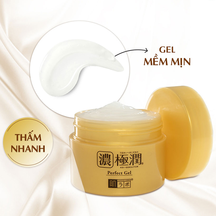 Kem dưỡng ẩm dạng gel Hada Labo Koi-Gokujyun Perfect Gel 100g