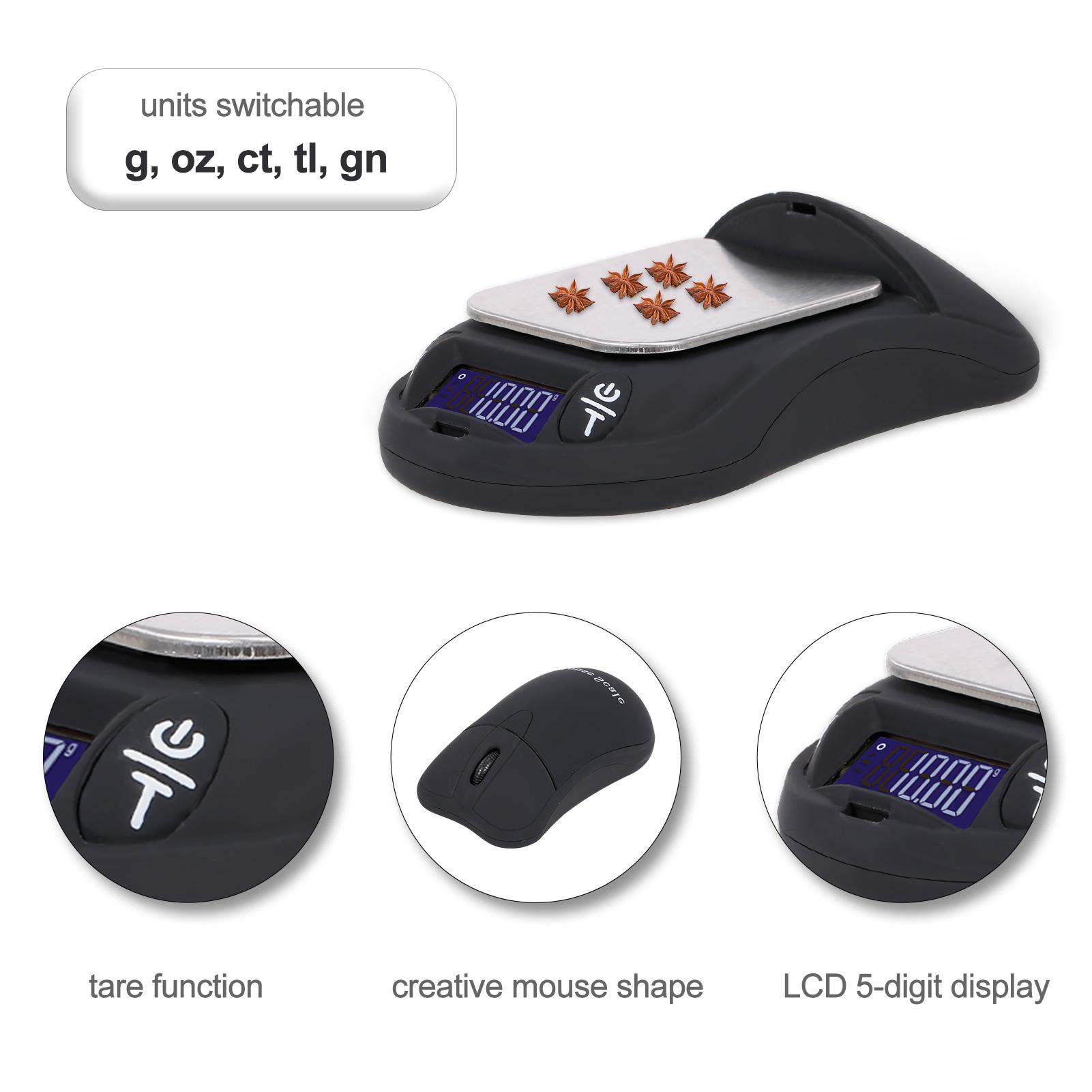 Cân nhà bếp kỹ thuật số, độ chính xác đến 0,01gm màn hình LCD 5 số