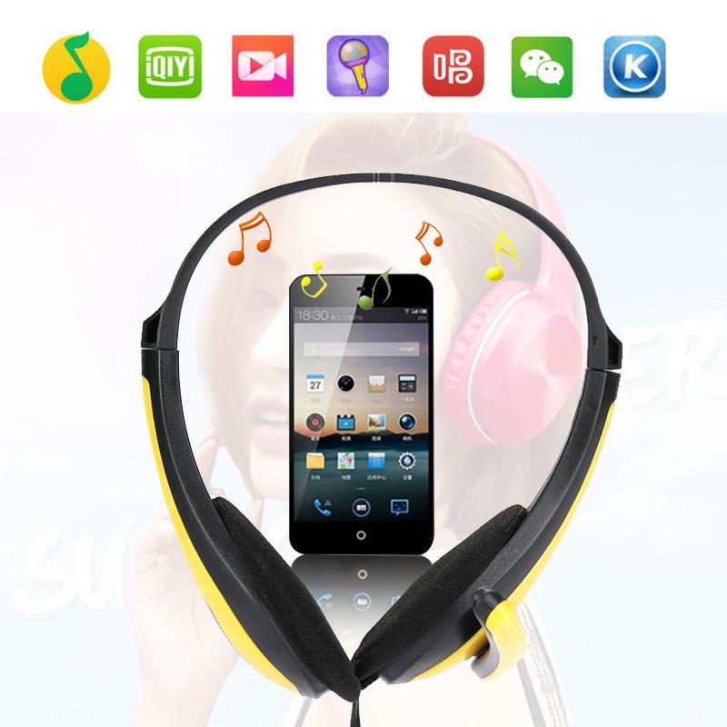 1Pc 3.5Mm Over-Tai Nghe Chơi Game Stereo Tai Nghe Nhét Tai Đỏ Vàng Xanh Dương Tai Nghe Kèm Micro Cho Laptop máy Tính Máy Tính Bảng MP3
