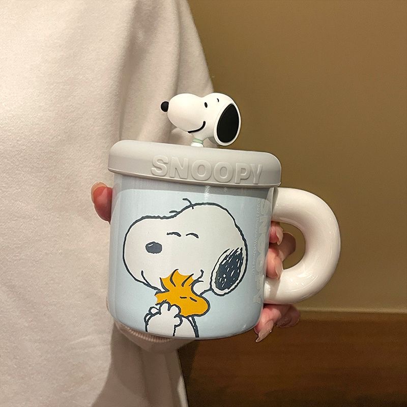 Ly Sứ Gấu SNOOPY Dễ Thương Thể Tích 360ml