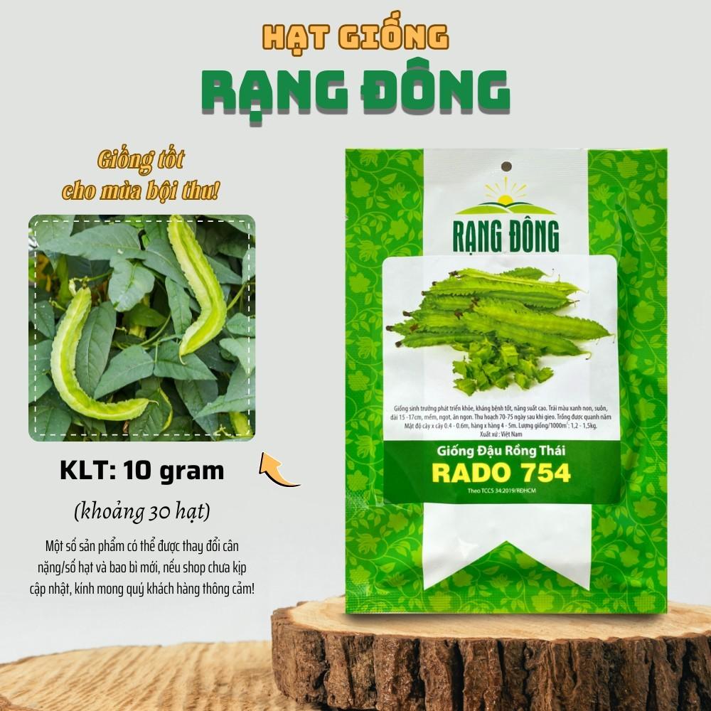 Hạt giống Họ Đậu trồng quanh năm, sinh trưởng khỏe, Rau củ quả trồng chậu - Hạt giống Rạng Đông