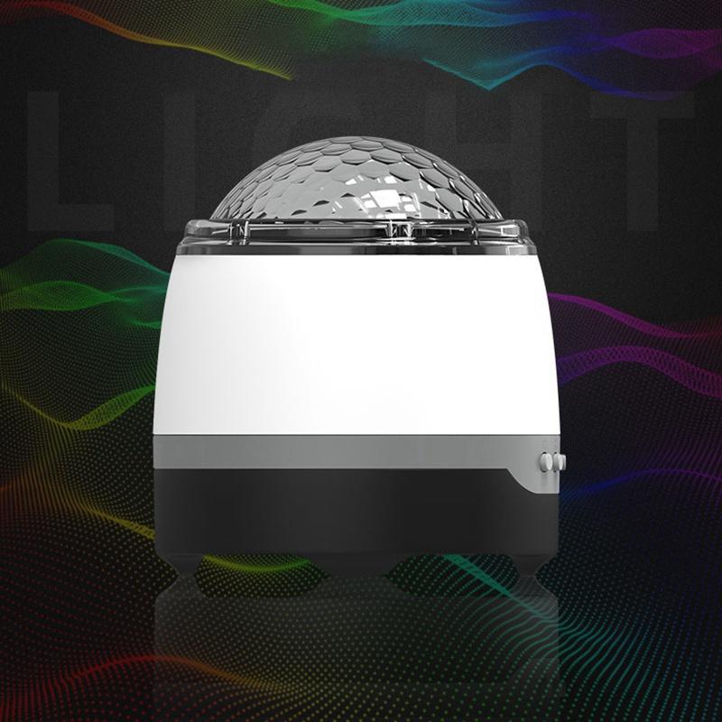 Projector Night Light with Bluetooth Speaker Led Dynamic Music Starry Sky Light to with White Noise Sleep Instrument