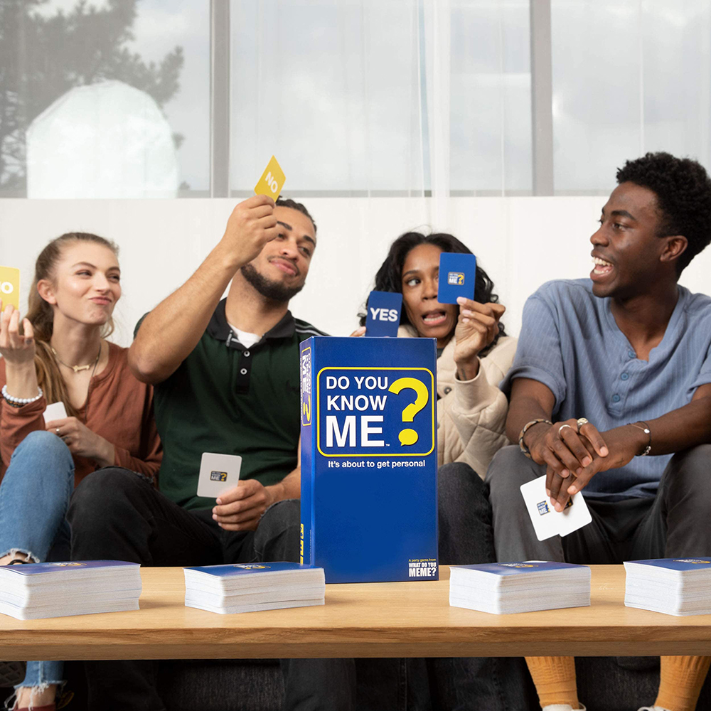 Do You Know Me? The Party Board Game That Puts You and Your Friends in The Hot Seat What Do You Meme?