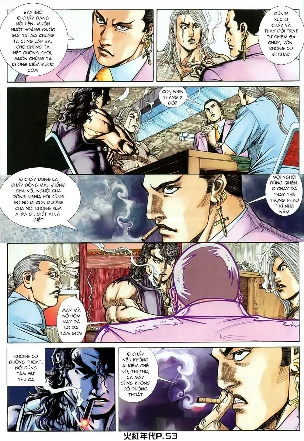 hỏa hồng niên đại hắc cốt đường chapter 135 19