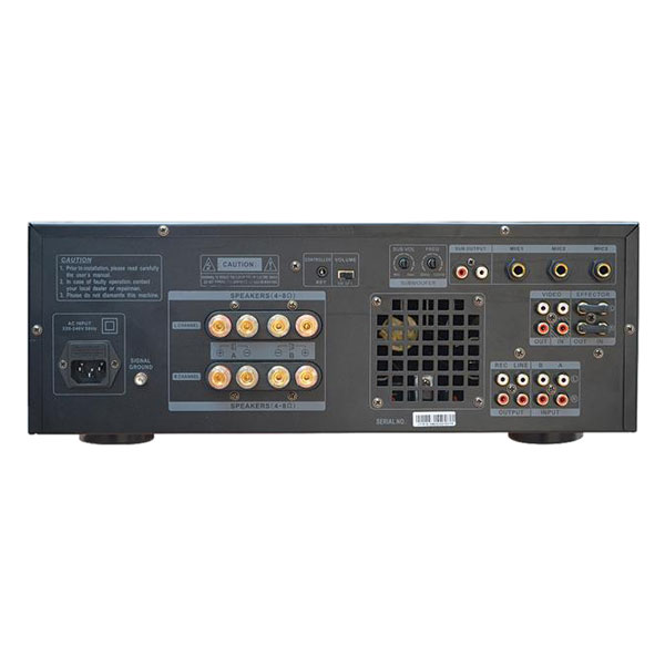 Ampli Karaoke Chuyên nghiệp Inxus KA-6800 - Hàng Chính Hãng