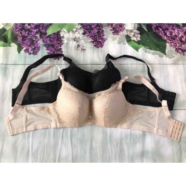 Áo lót mỏng định hình ngực màng che dây lưng to 4 móc gen mỡ lưng cao cấp, áo ngực đệm mỏng màng che gen mỡ