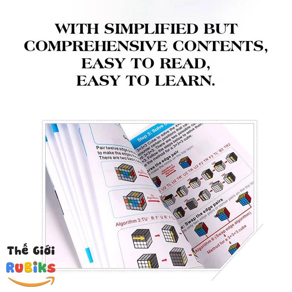 Công thức Hướng Dẫn Giải Khối Rubik 2x2 3x3 4x4 5x5 6x6 Megaminxx Pyraminxx Skewbb Squaree-1 Ivy Fisherr & các loại cube khác