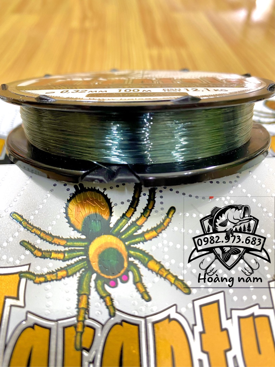 cước nhện tarantula đủ sezi 0,28 đến 0.80