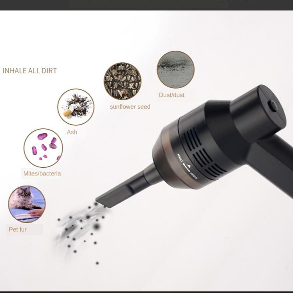 2pcs Cordless Air Duster Blower Electric Air Can for Computer Dust Cleaning